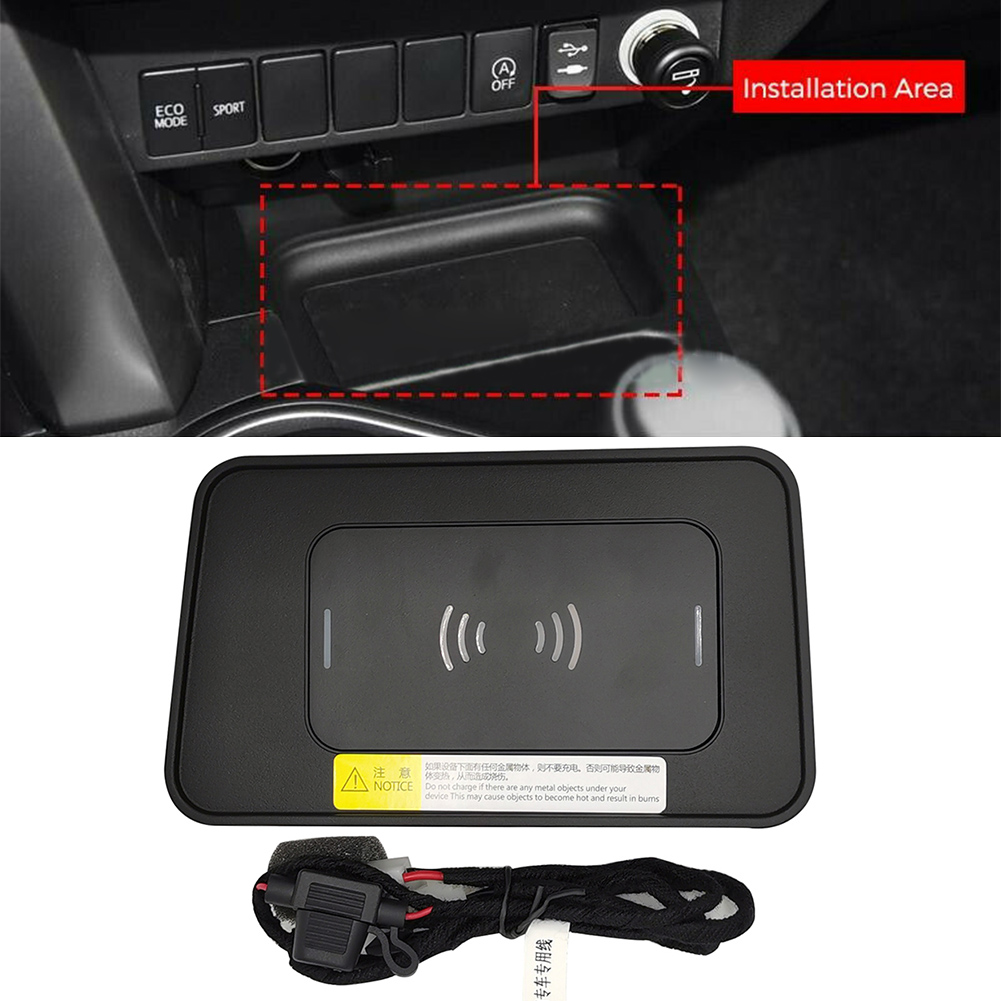Wireless Phone Charger Pad - Wireless Car Charger Phone Fast Charging