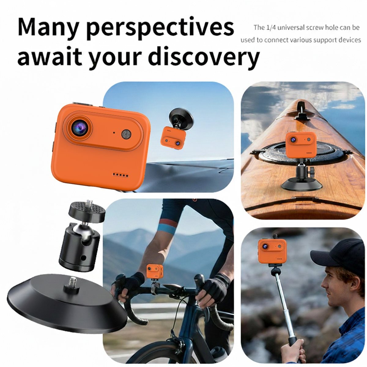 N05R 4K Action Camera 2.0inch  - Action Camera 4K 评论和价格
