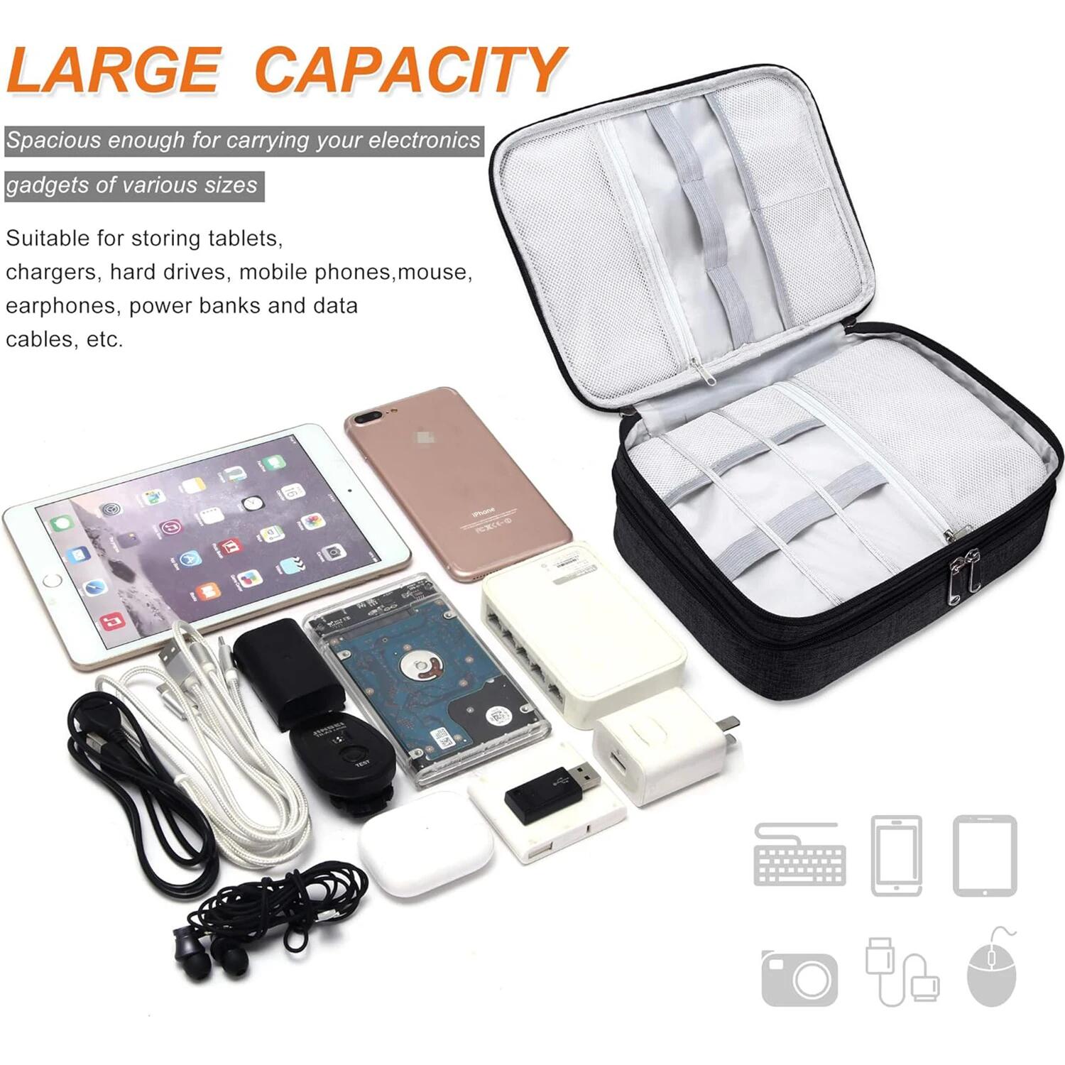 Portable Digital Storage Bag U - Electronics And Gadgets With A 评论和价格