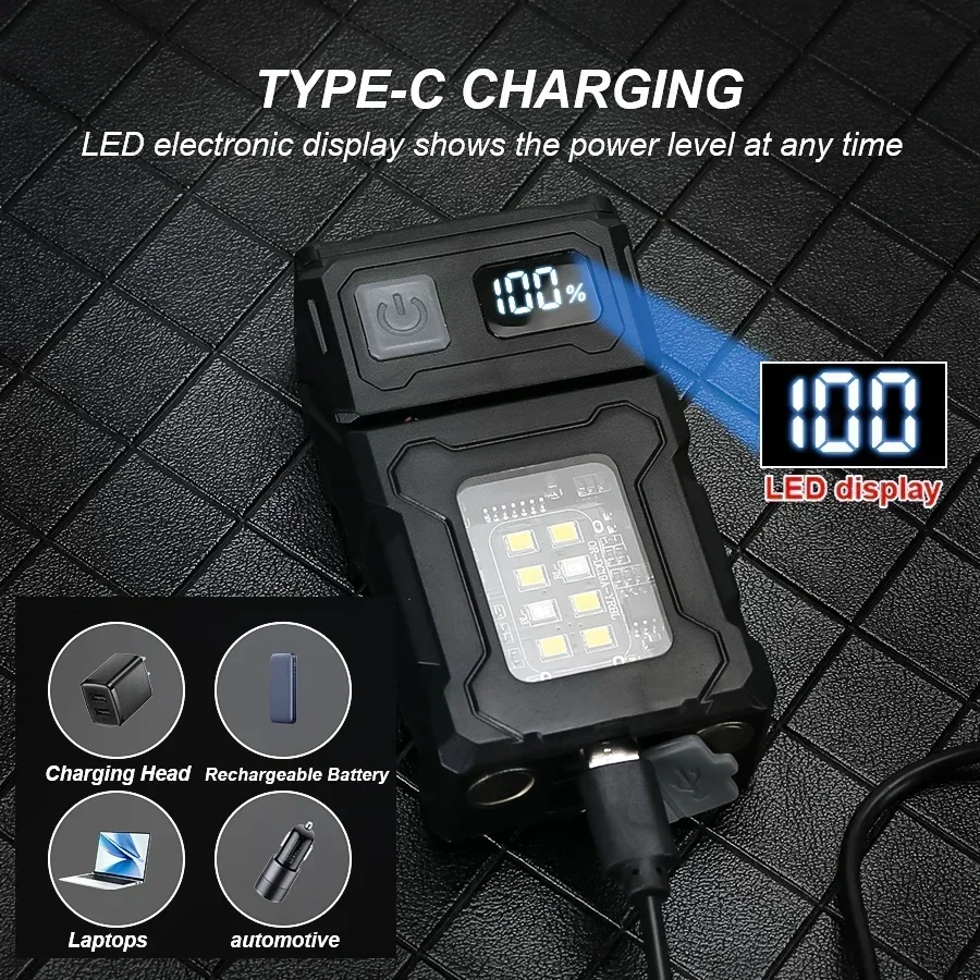 Mini USB Rechargeable LED Flas - Mini Electronics Gadgets 评论和价格