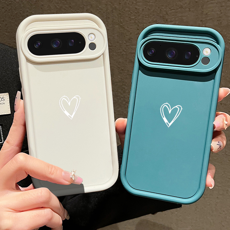 Simple Love Pattern Soft Case  - Google Pixel 8A 评论和价格