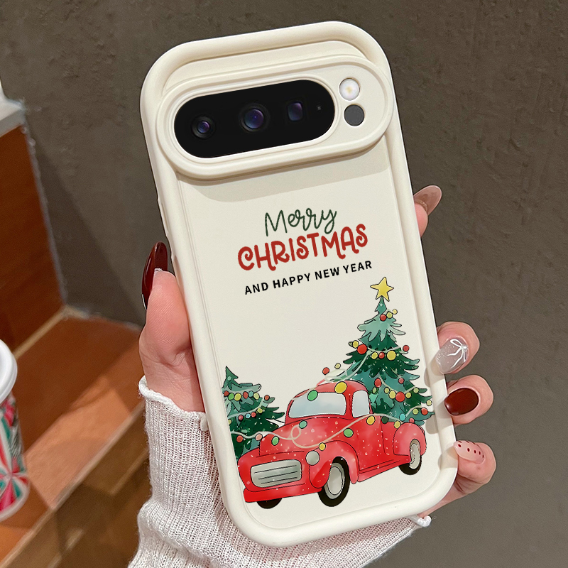 Christmas Pickup Truck Pattern - Google Pixel 8A 评论和价格