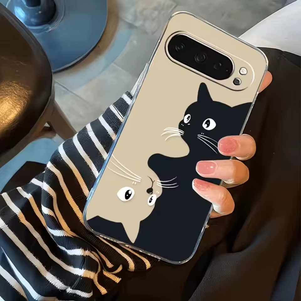Hot Kawaii Cartoon Black Cat P - Google Pixel 8A 评论和价格