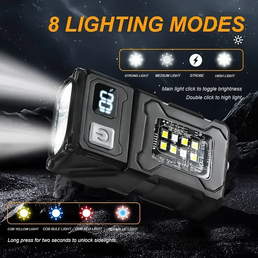 Mini USB Recharge LED Flashlig - Mini Electronics Gadgets 评论和价格