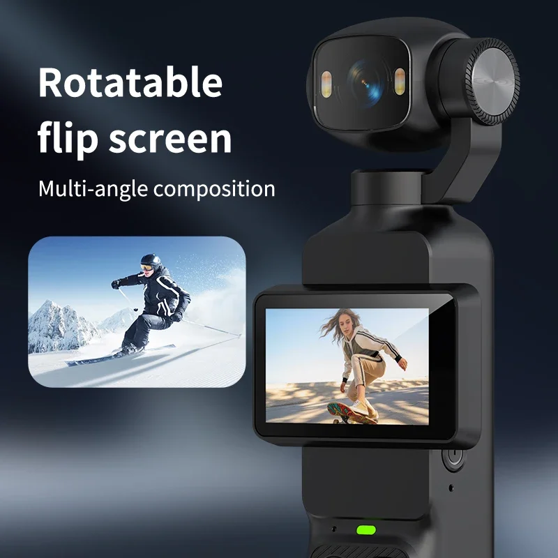 Lenovo 4K Handheld Gimbal Acti - Action Camera 4K 评论和价格