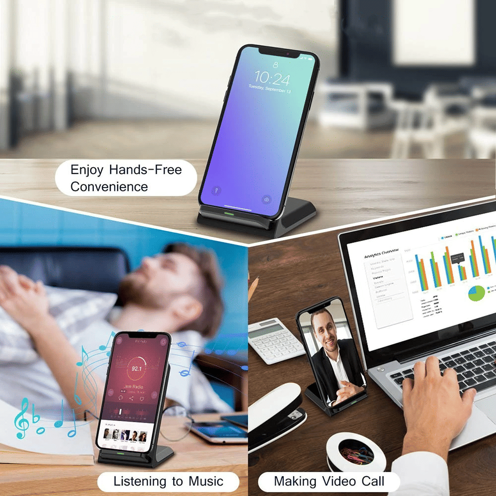 Qi Wireless Fast Charger Charg - Wireless Phone Charger Pad 评论和价格