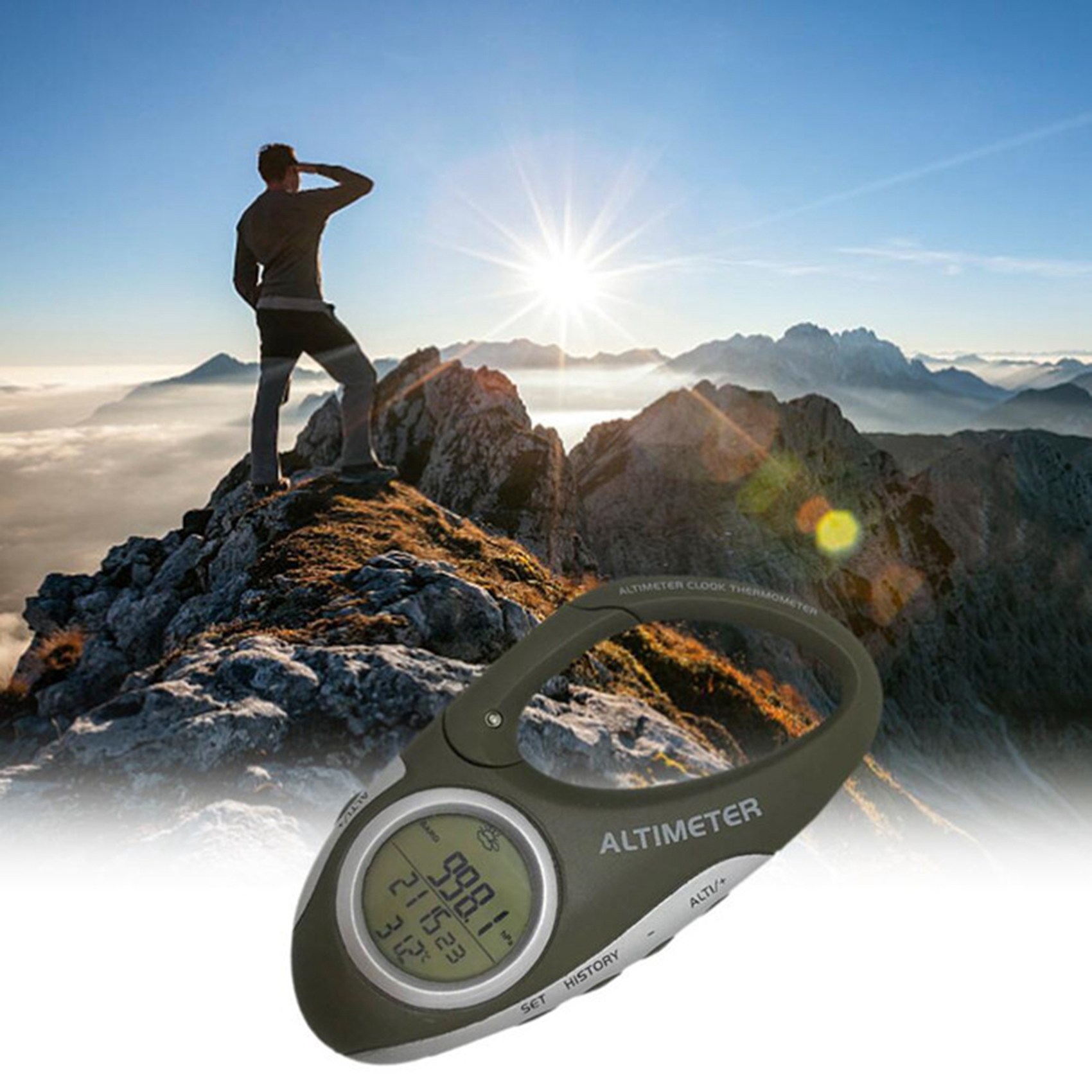 Electronic Altimeter Carabiner - Electronics And Gadgets With A 评论和价格