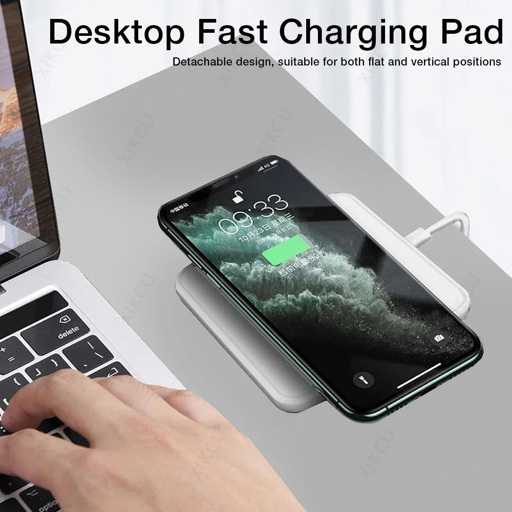 Desktop Removable Phone Holder - Wireless Phone Charger Pad 评论和价格